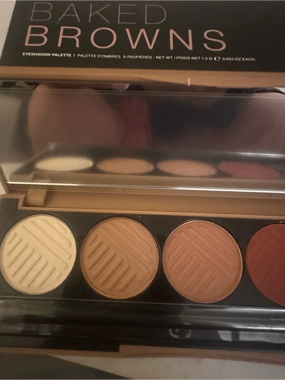 Eyeshadow Palette – Neutral Brown & Warm Tan Shades